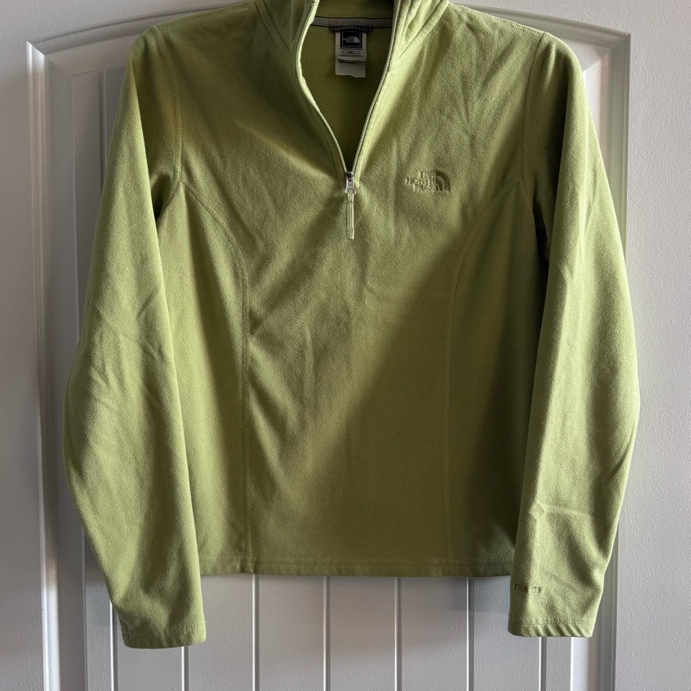 The North Face Light Green Fleece Pullover